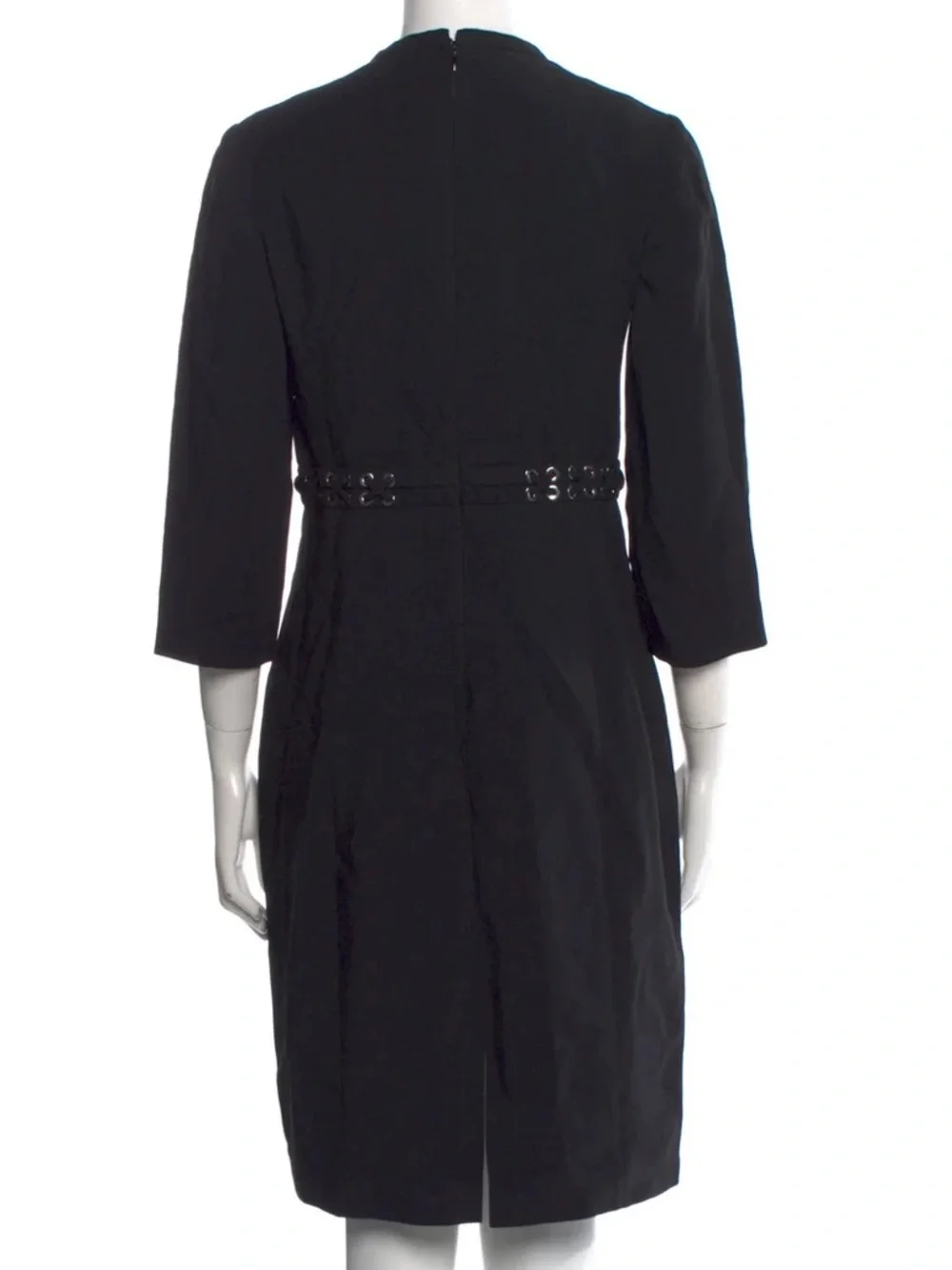 MICHAEL KORS COLLECTION Cady Sheath Dress Made in Italy size 10 $2,275.00 - Picture 9 of 12